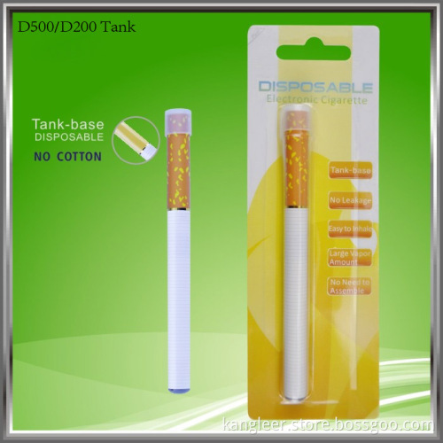 2014 Innovative Disposable Electronic Cigarette with Tank Style Cartomizer